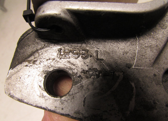 Soziusfussraste links Kawasaki GTR 1000