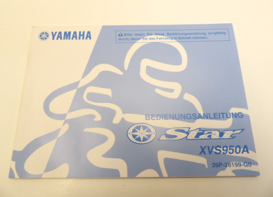 Fahrerhandbuch Yamaha XVS 950 A Midnight Star
