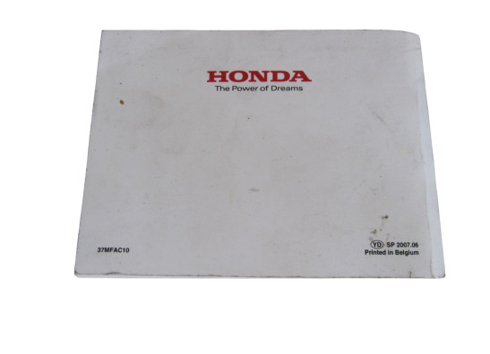 Fahrerhandbuch Honda CBF 1000