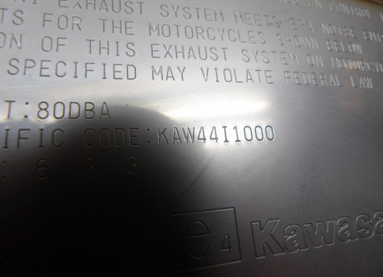 Auspuff Kawasaki Z 1000