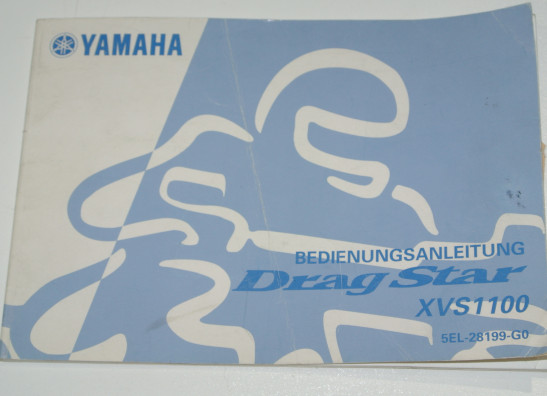 Instructieboekje Yamaha XVS 1100 Dragstar
