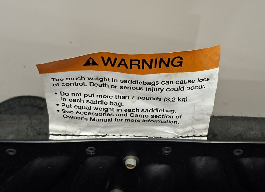 Kofferset Harley Davidson FXDB Street Bob