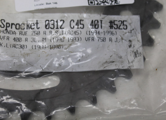 Achtertandwiel Honda VFR 750 R - RC30