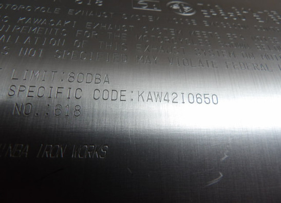 Uitlaat Kawasaki ER 6