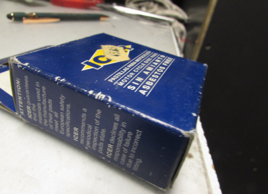 Remblokken voor Suzuki GSX R 400