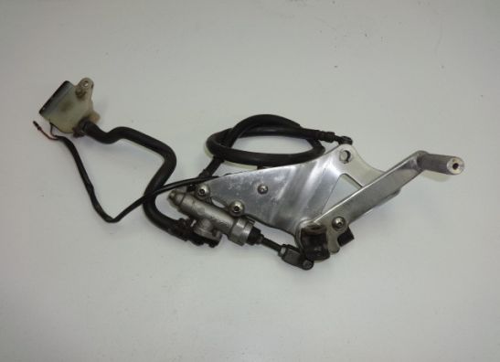Main step holder right Suzuki GSX R 750