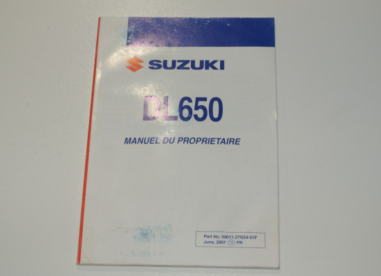 Fahrerhandbuch Suzuki DL 650 V STROM