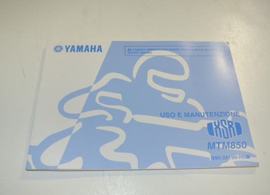 Instructieboekje Yamaha XSR 900
