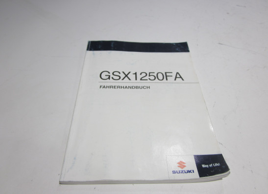 Instructieboekje Suzuki GSX 1200