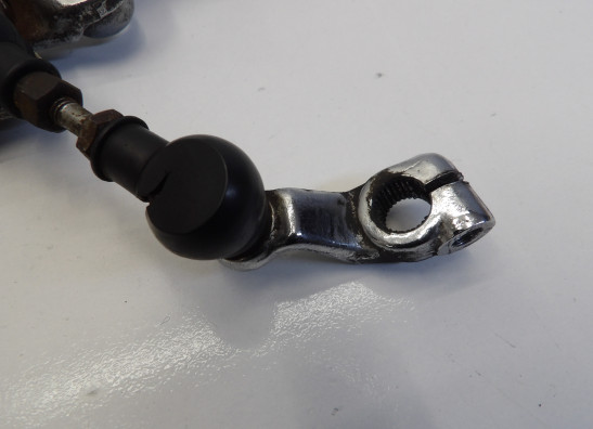 Main step holder left Honda VT 700 750