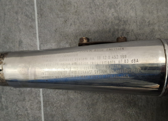 Uitlaat BMW R 100 RT