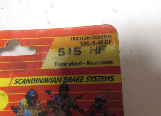 Braking pads front Suzuki GS 500 E