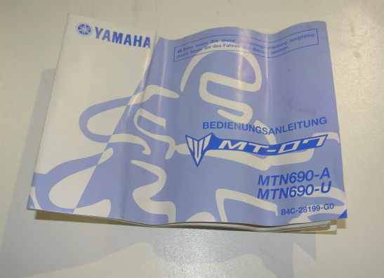 Manuel Yamaha MT 07