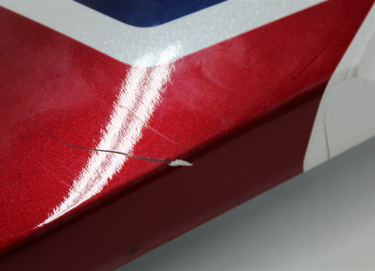 Heck links Honda CRF 1100L Africa Twin Adventure Sports ES