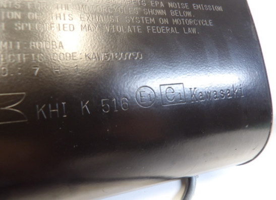 Auspuff Kawasaki Z 750