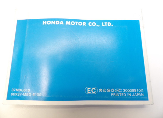 Manuel Honda VFR 800 I