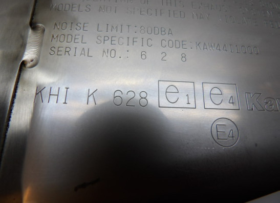 Auspuff Kawasaki Z 1000