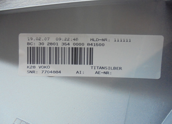 Kotflugel vorne BMW R 1200 ST