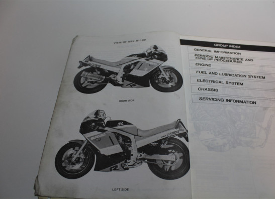 Bedienungsanleitung Suzuki GSX R 1100