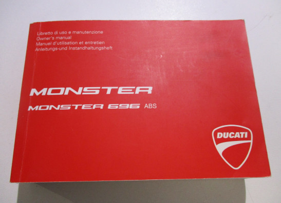 Instructieboekje Ducati monster 696