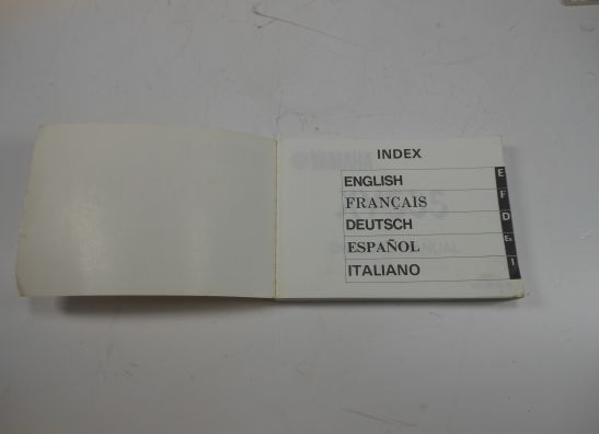 Instructieboekje Yamaha XV 535 Virago