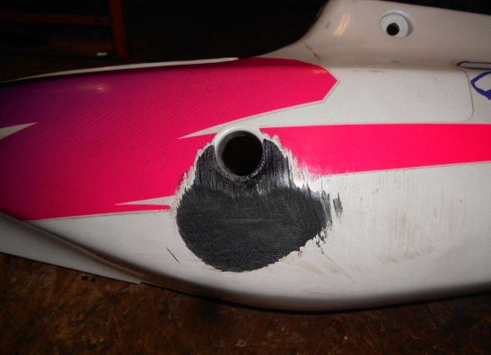 Cowl left rear Kawasaki ZXR 750