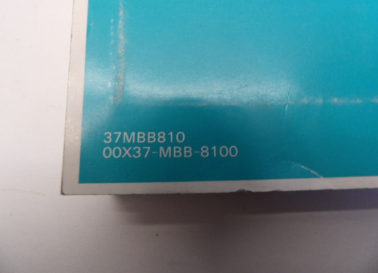 Instructieboekje Honda VTR 1000 F