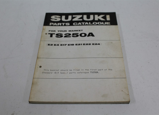 Onderdelenboek Suzuki TS 250