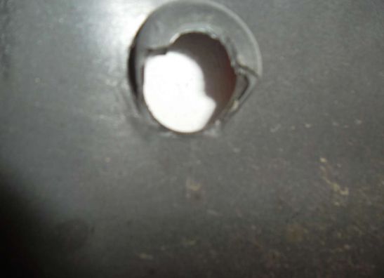 Rechter achterkant Yamaha FZR 600