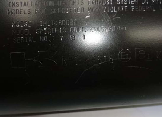 Auspuff Kawasaki Z 750