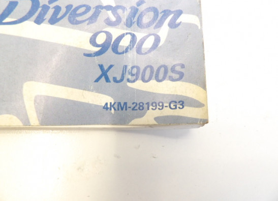 Fahrerhandbuch Yamaha XJ 900 S Diversion