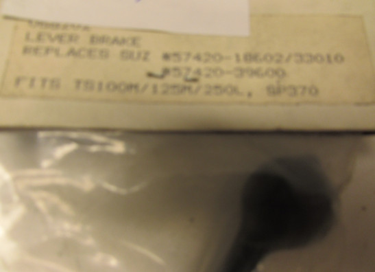 Braking lever Suzuki Overige Suzuki