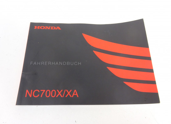 Fahrerhandbuch Honda NC 700 X