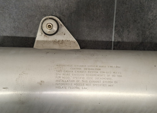 Auspuff Ducati Monster 750