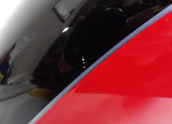 Achterspatbord Honda VT 1100