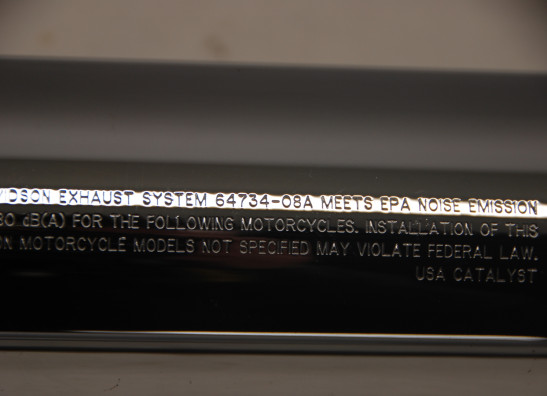 Uitlaat Harley Davidson Softtail