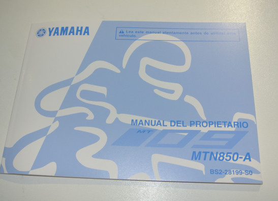 Manuel Yamaha MT 09