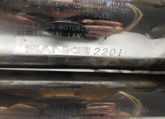 Uitlaatbochten Suzuki Madura 1200