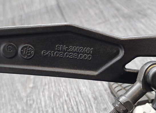 Schetsplaat links KTM 790 Duke