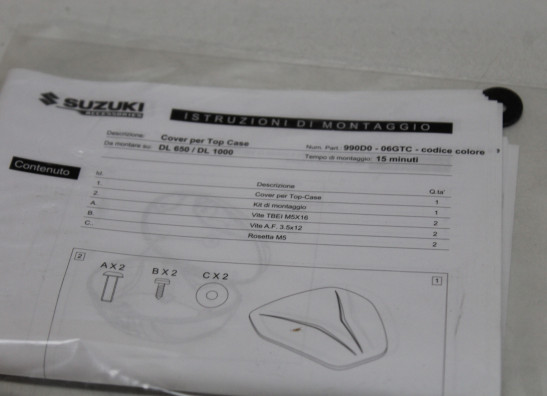 Topkoffer deksel Suzuki DL 1000 V STROM