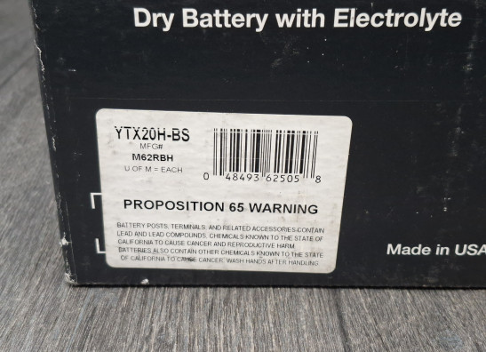 Accu Harley Davidson FXSTS Springer Softail