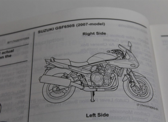 Werkplaatshandboek Suzuki GSF 650 Bandit