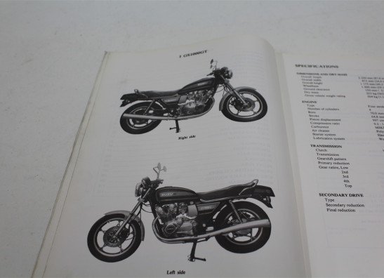 Bedienungsanleitung Suzuki GS 1000