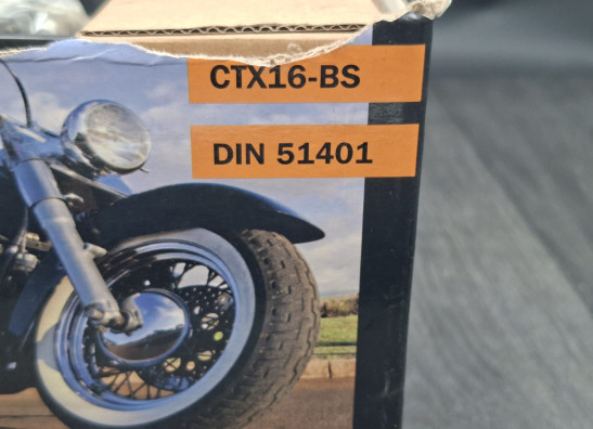 Batterie Suzuki VS 1400 Intruder