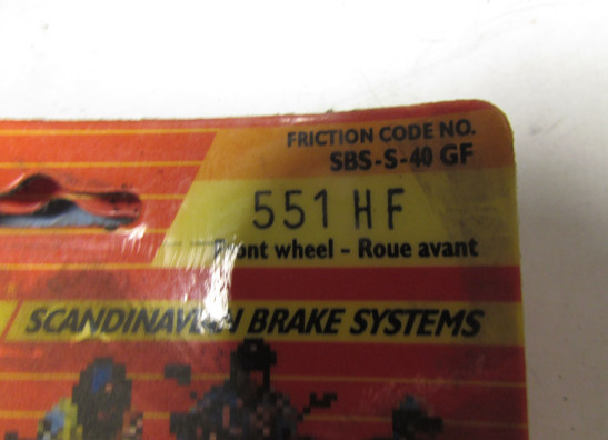 Bremsbeläge Honda Overige Honda