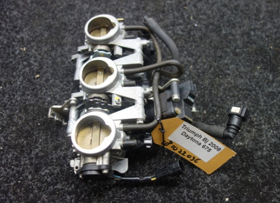 Gasklephuis Triumph Daytona 675  2006-2008, 2009-2012