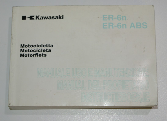 Fahrerhandbuch Kawasaki ER 6