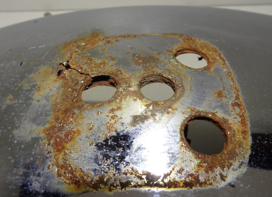 Hinterradabdeckung Kawasaki LTD 440