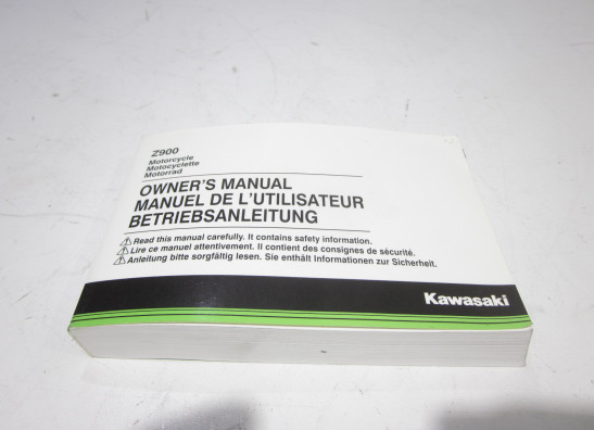 Instructieboekje Kawasaki Z 900