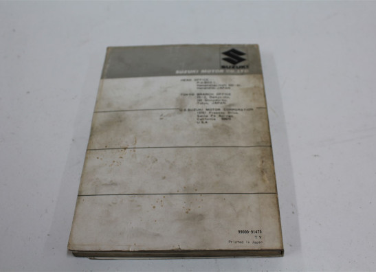 Onderdelenboek Suzuki TS 250